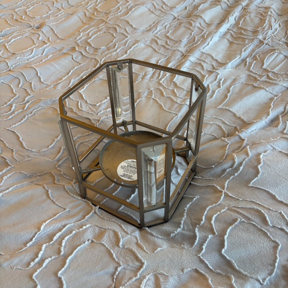 Bath & Body Works Airy Gem 3 Wick Candle Holder